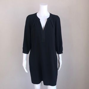 Trina Turk Split Neck Dress